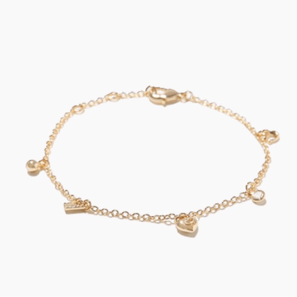 Coach Jewelry - NEW Coach Gold Charm Bracelet